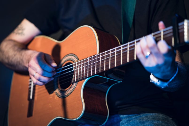 Music fills the air