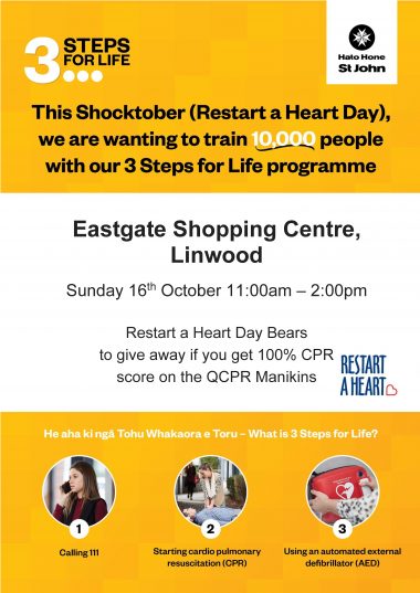 Restart a Heart Day with Halo Hone St John