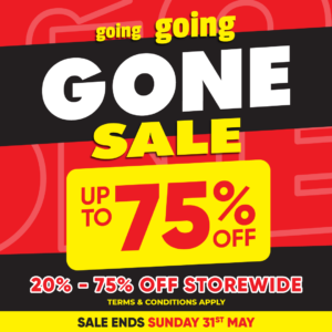 Lincraft Going Going GONE SALE…