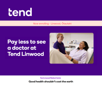 Pay less to see a doctor at Tend Linwood